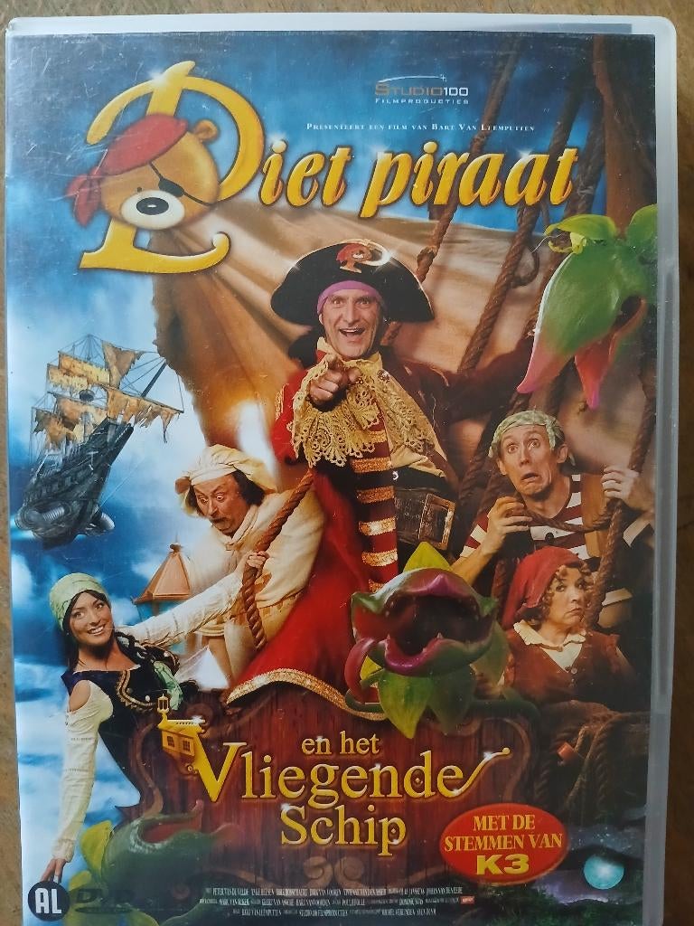 piet piraat en het vliegende schip, Alle leeftijden, Ophalen of Verzenden, Zo goed als nieuw