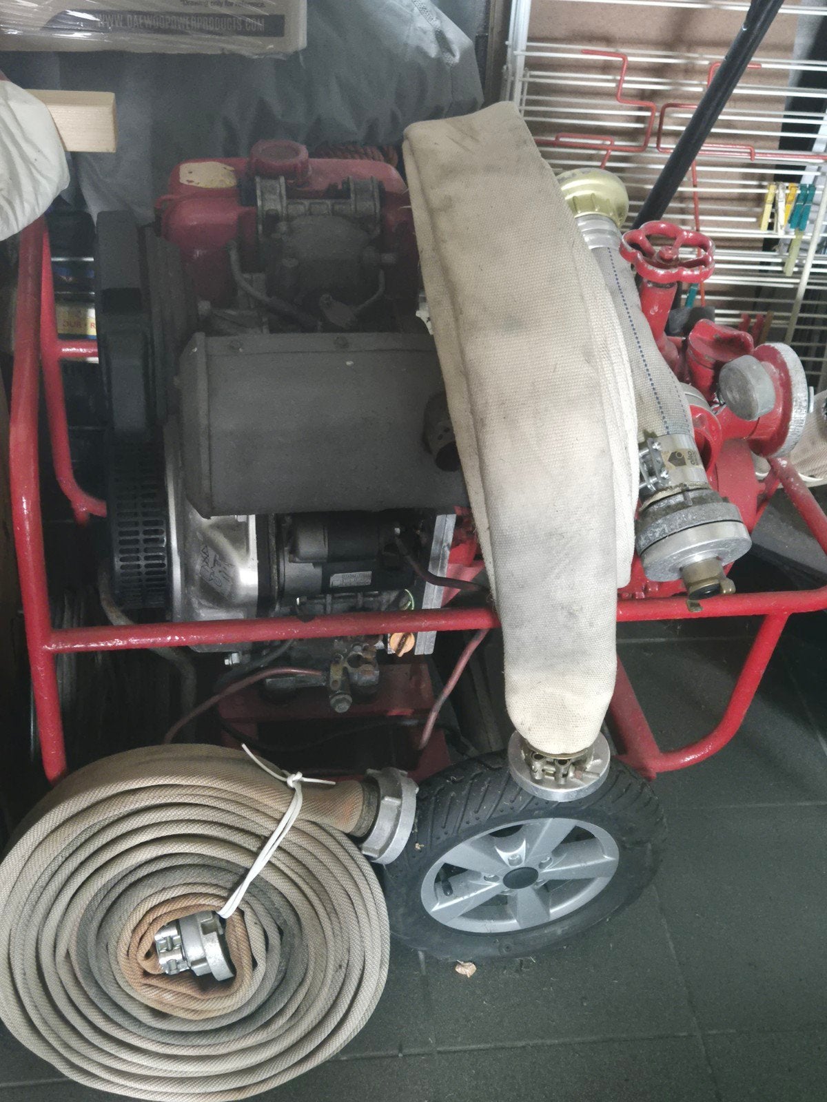 Yanmar Zelfaanzuigende Waterpomp Diesel L90A, Ophalen
