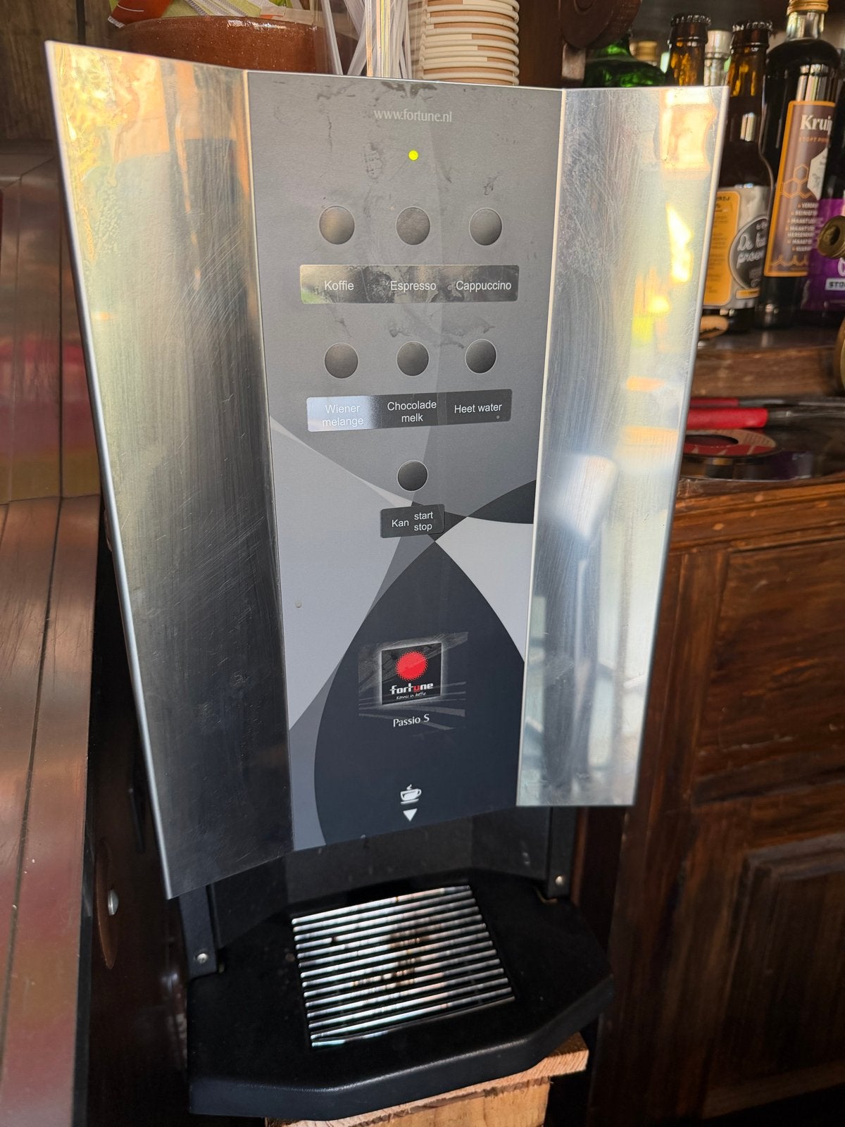 Fortune Passio S Koffiemachine - Koffie, Cappuccino, Chocola, Ophalen, Gebruikt, Overige typen, 10 kopjes of meer