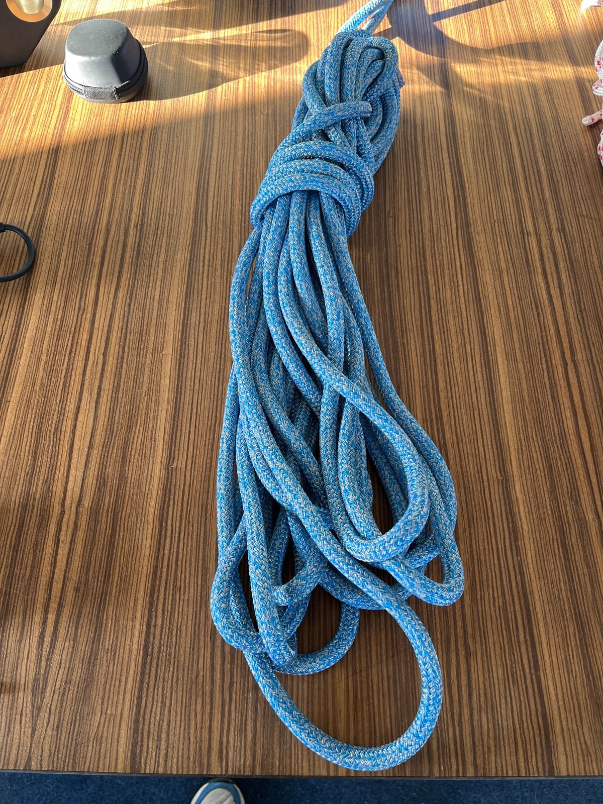 Nieuwe polyester val lijn 12mm - 15 meter, Ophalen of Verzenden, Nieuw, Toebehoren