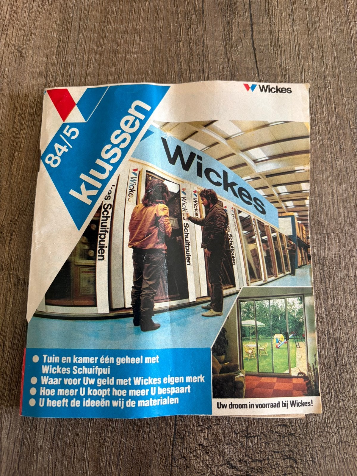 Wickes klussen catalogus 84/5 Schuifpuien en meer, Ophalen of Verzenden, Gelezen