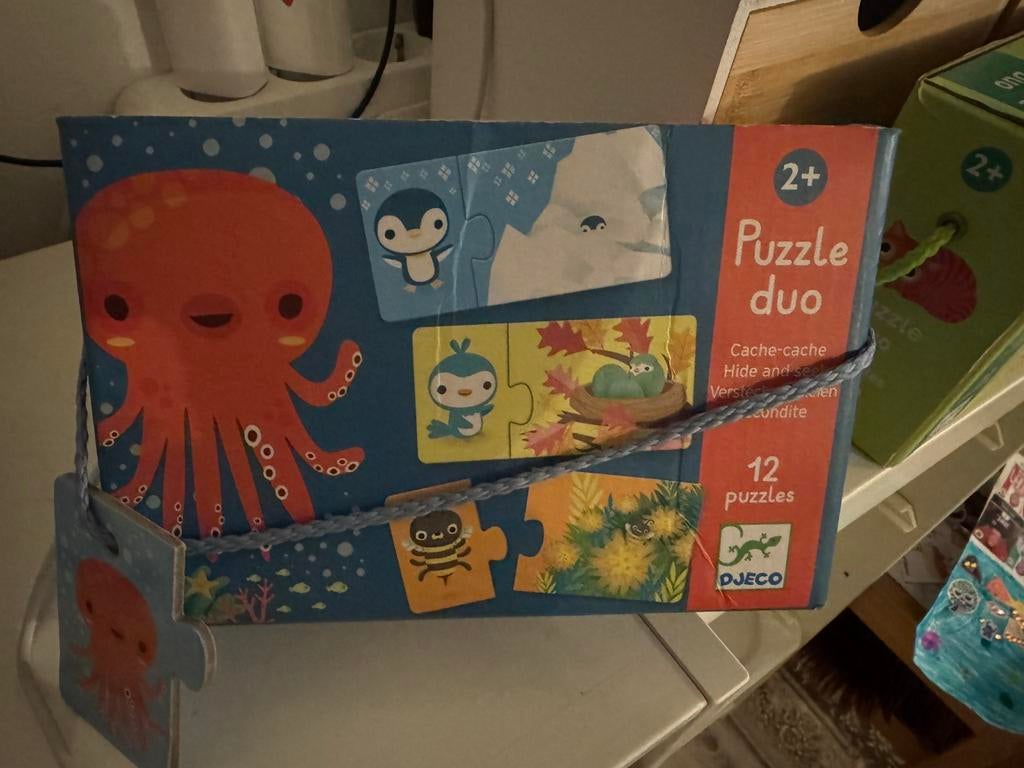 Duo puzzel, Ophalen of Verzenden, Zo goed als nieuw, Overige typen