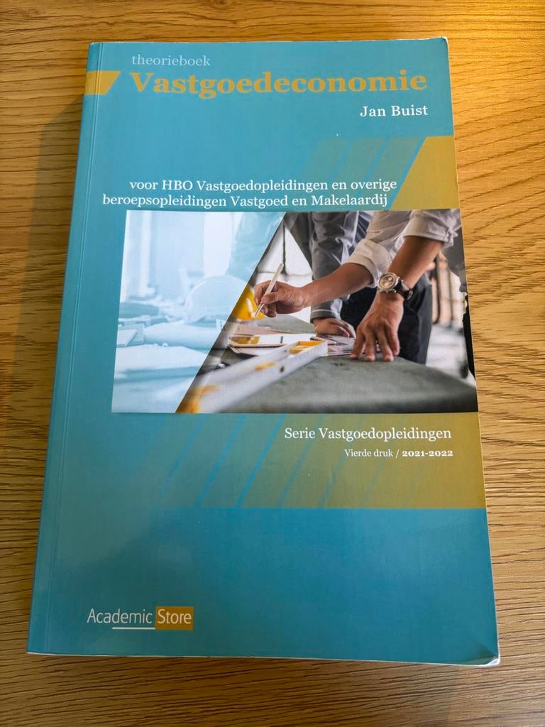 Vastgoedeconomie - Theorieboek HBO Vastgoedopleidingen, Ophalen of Verzenden, Gamma, Zo goed als nieuw, HBO