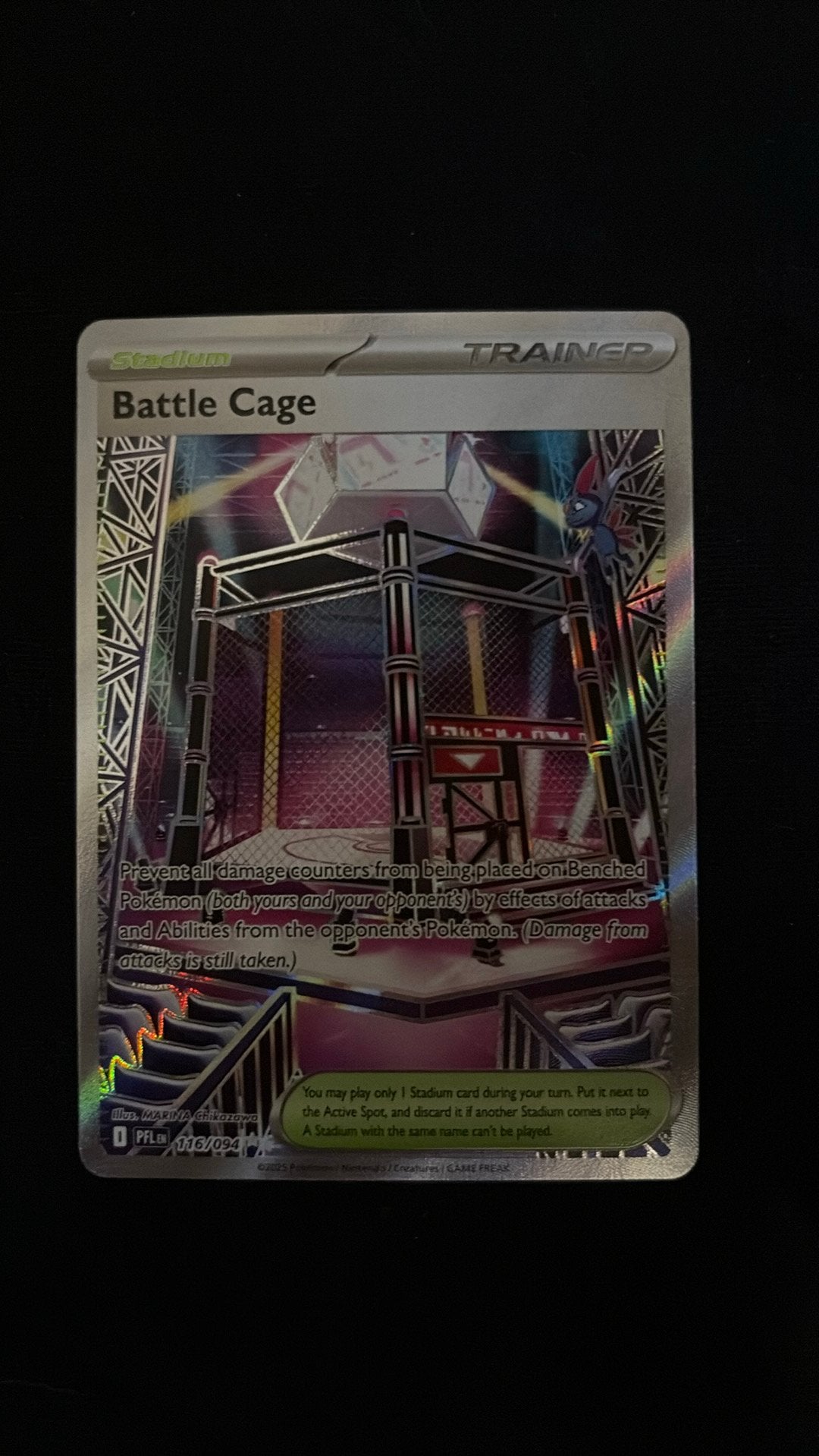 Battle Cage #116, Ophalen of Verzenden, Zo goed als nieuw