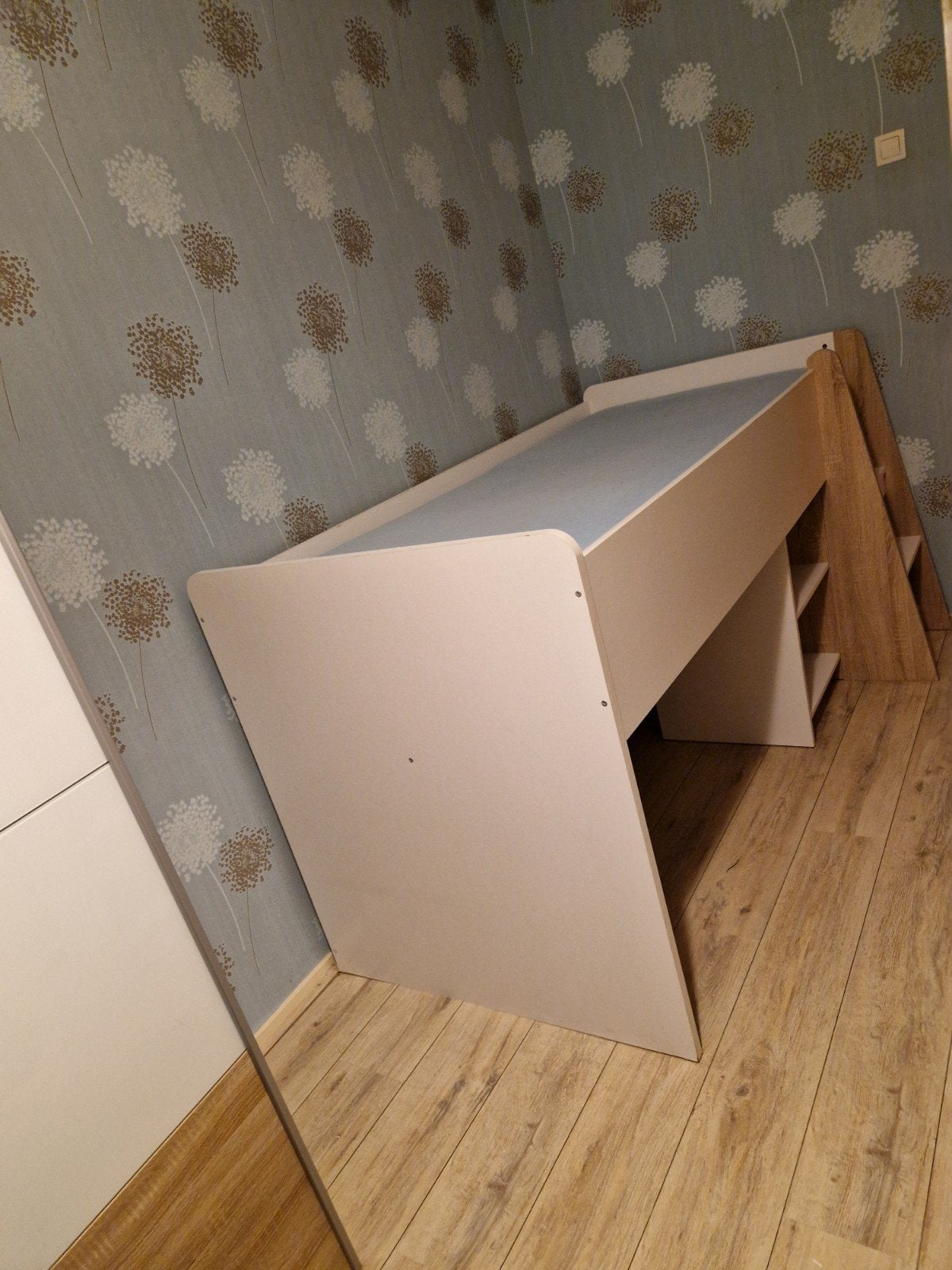 Stevige halfhoogslaper met opbergruimte - Veenendaal, Ophalen, Gebruikt, Eenpersoons, Hoogslaper