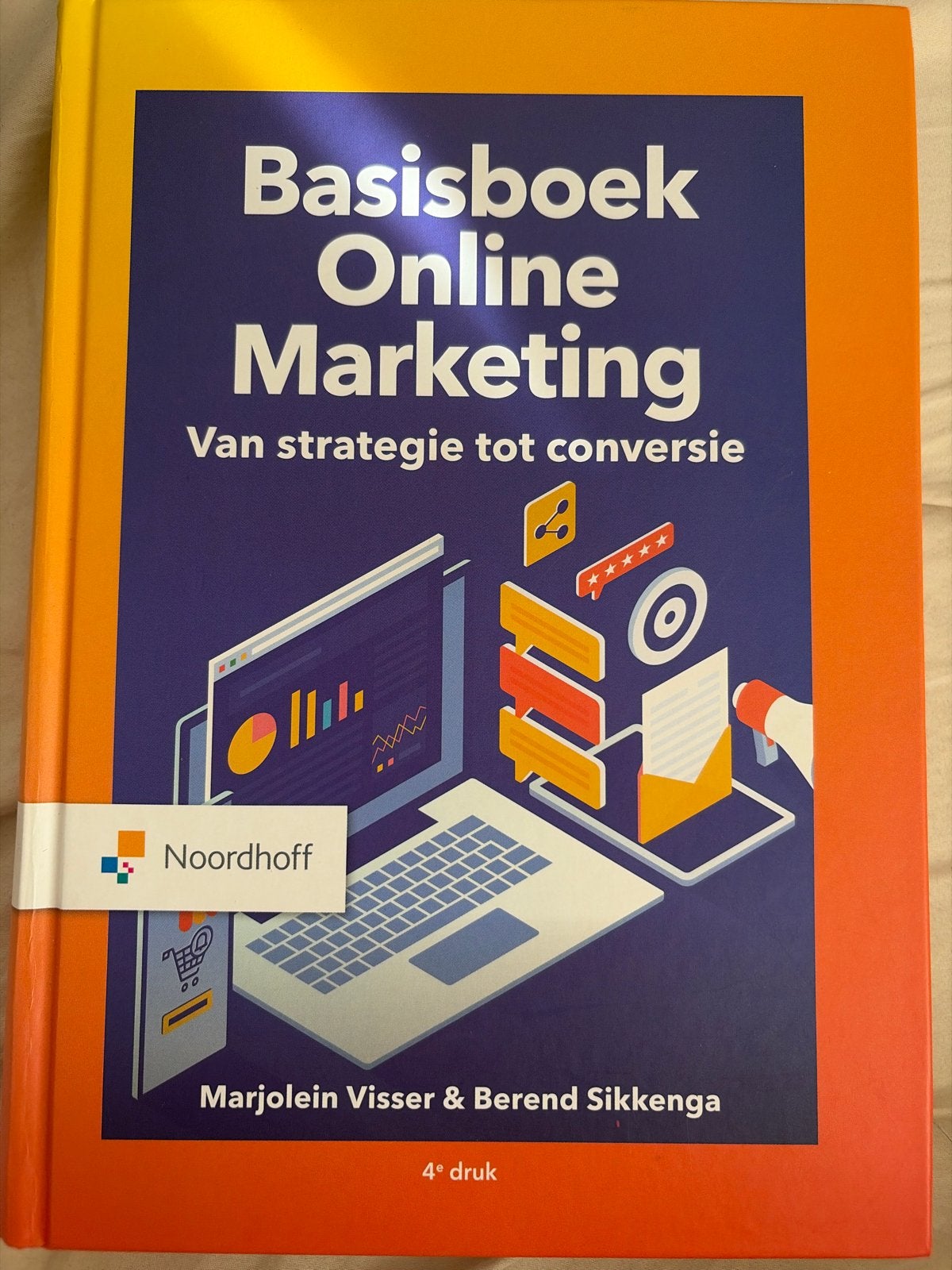 Basisboek Online Marketing - 4e druk, Boeken, Ophalen of Verzenden, Gamma, Zo goed als nieuw, HBO