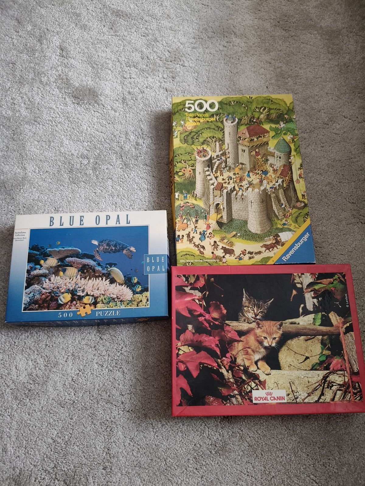 Legpuzzel 500 en 1000 stukjes, Ophalen of Verzenden, 500 t/m 1500 stukjes, Gebruikt, Legpuzzel