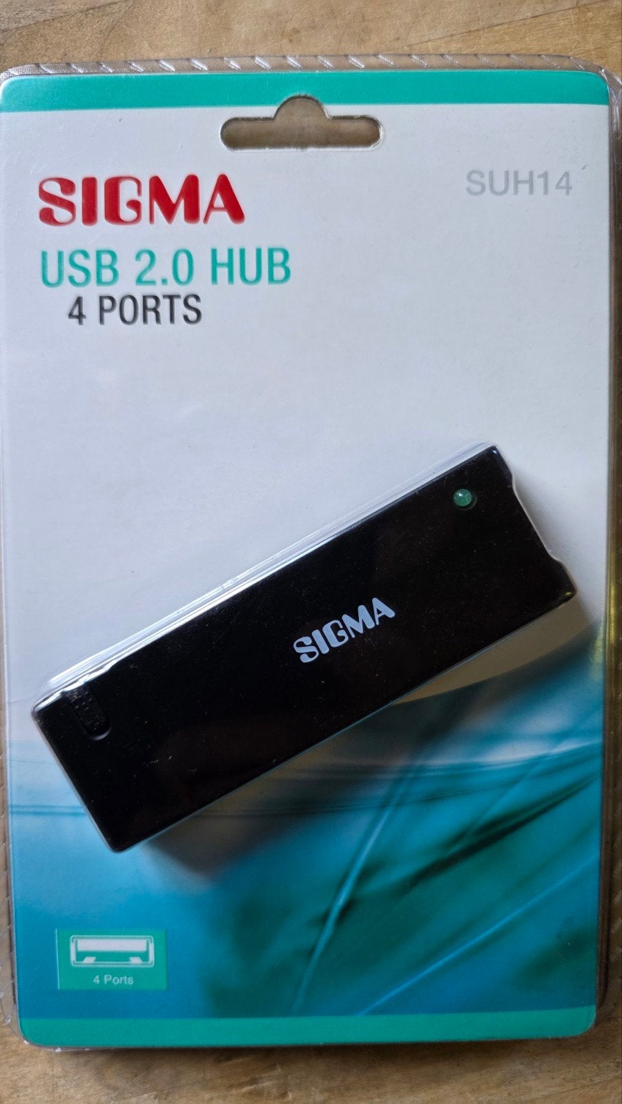 Sigma USB 2.0 Hub - 4 poorten - SUH14, Ophalen of Verzenden, Nieuw