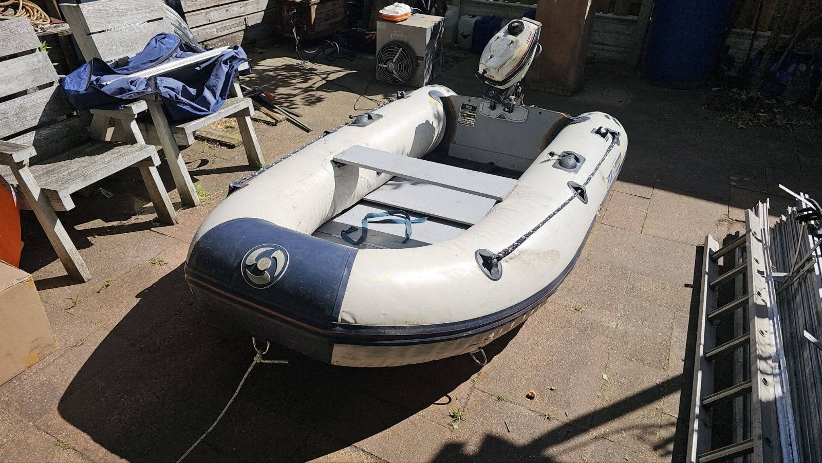 Opblaasbare dinghy, Ophalen of Verzenden