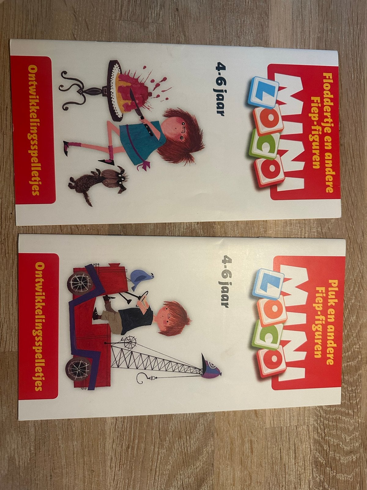Mini Loco Ontwikkelingsspelletjes 4-6 jaar (2 stuks), Kinderen en Baby's, Speelgoed | Educatief en Creatief, Ophalen of Verzenden