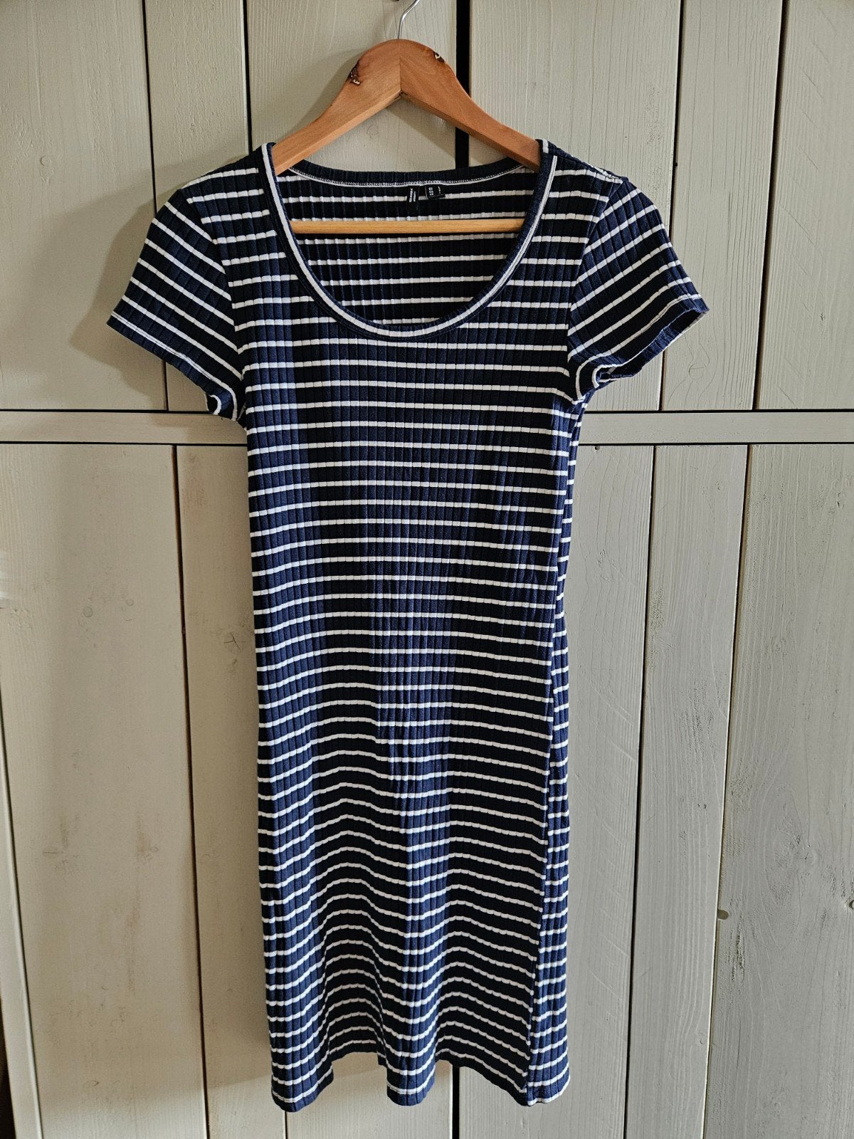 Vero Moda zwangerschapsjurk donkerblauw Maat L, Ophalen, Blauw, Vero Moda, Jurk
