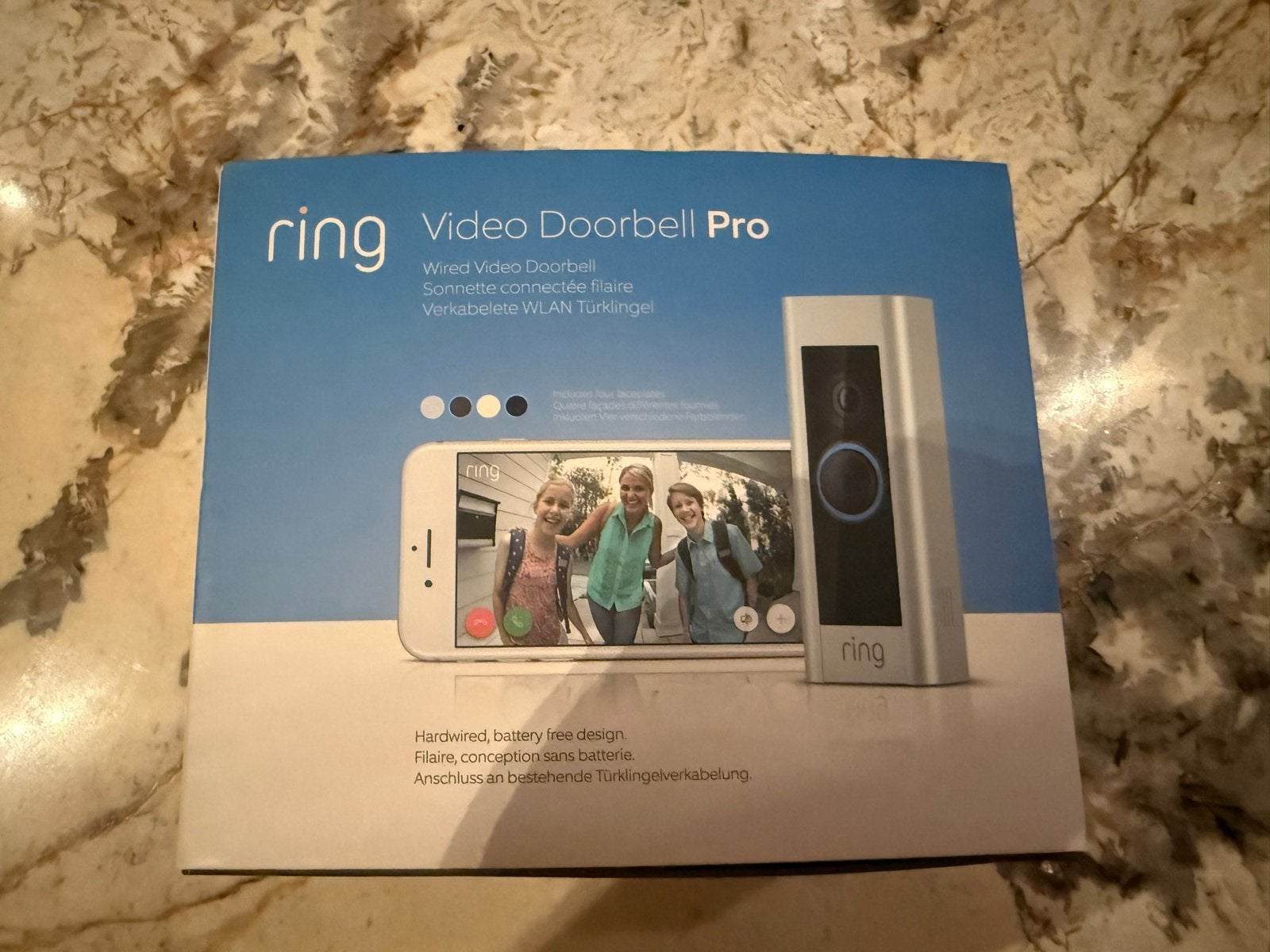 Ring Video Doorbell Pro - Slimme Videodeurbel, Huis en Inrichting, Ophalen of Verzenden, Ingebouwde camera, Zo goed als nieuw