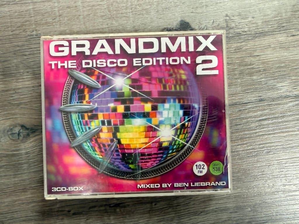 3 cd box Ben Liebrand GRANDMIX Disco Edition 2, Cd's en Dvd's, Ophalen of Verzenden, Zo goed als nieuw, Disco