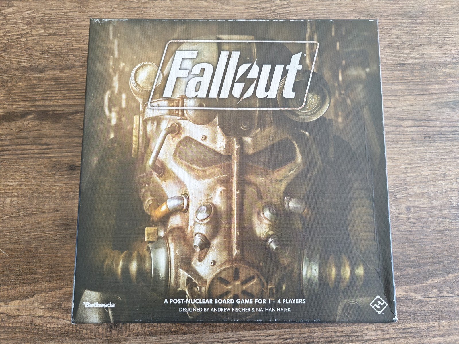 Fallout Bordspel, Een of twee spelers, Ophalen of Verzenden, Gebruikt, Fantasy Flight Games