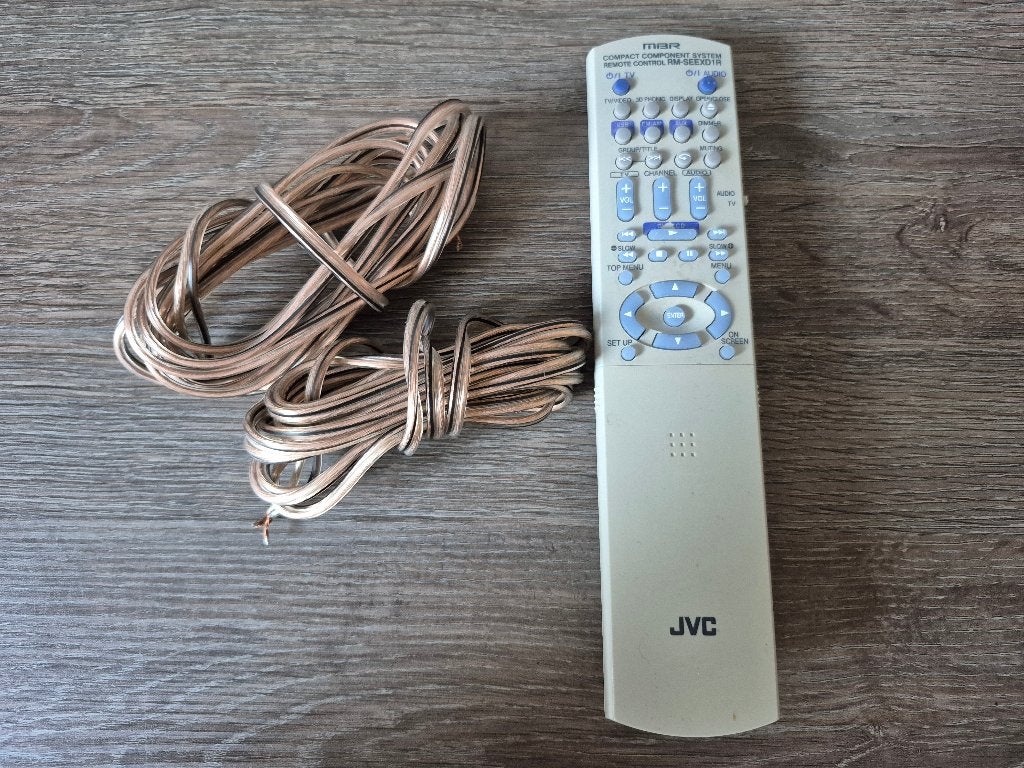 Foto 7 van JVC EX-D1 Compact Component System – Wood Cone speakers