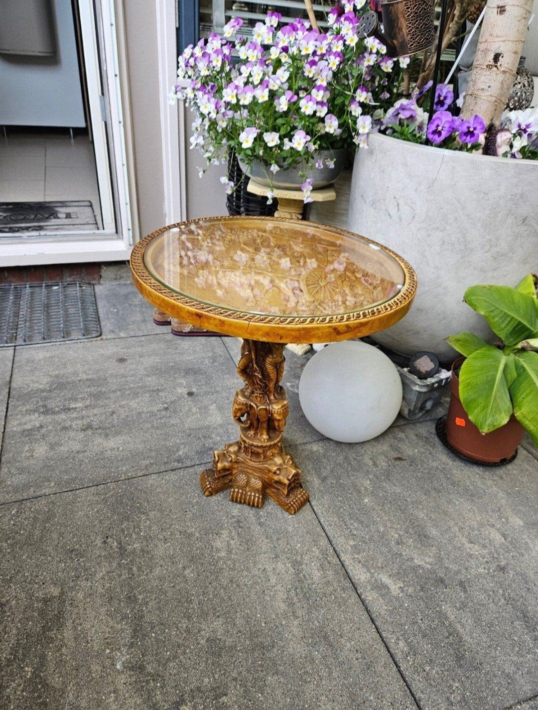 Leuke bijzettafel, Ophalen, Rond, Minder dan 55 cm, 45 tot 60 cm
