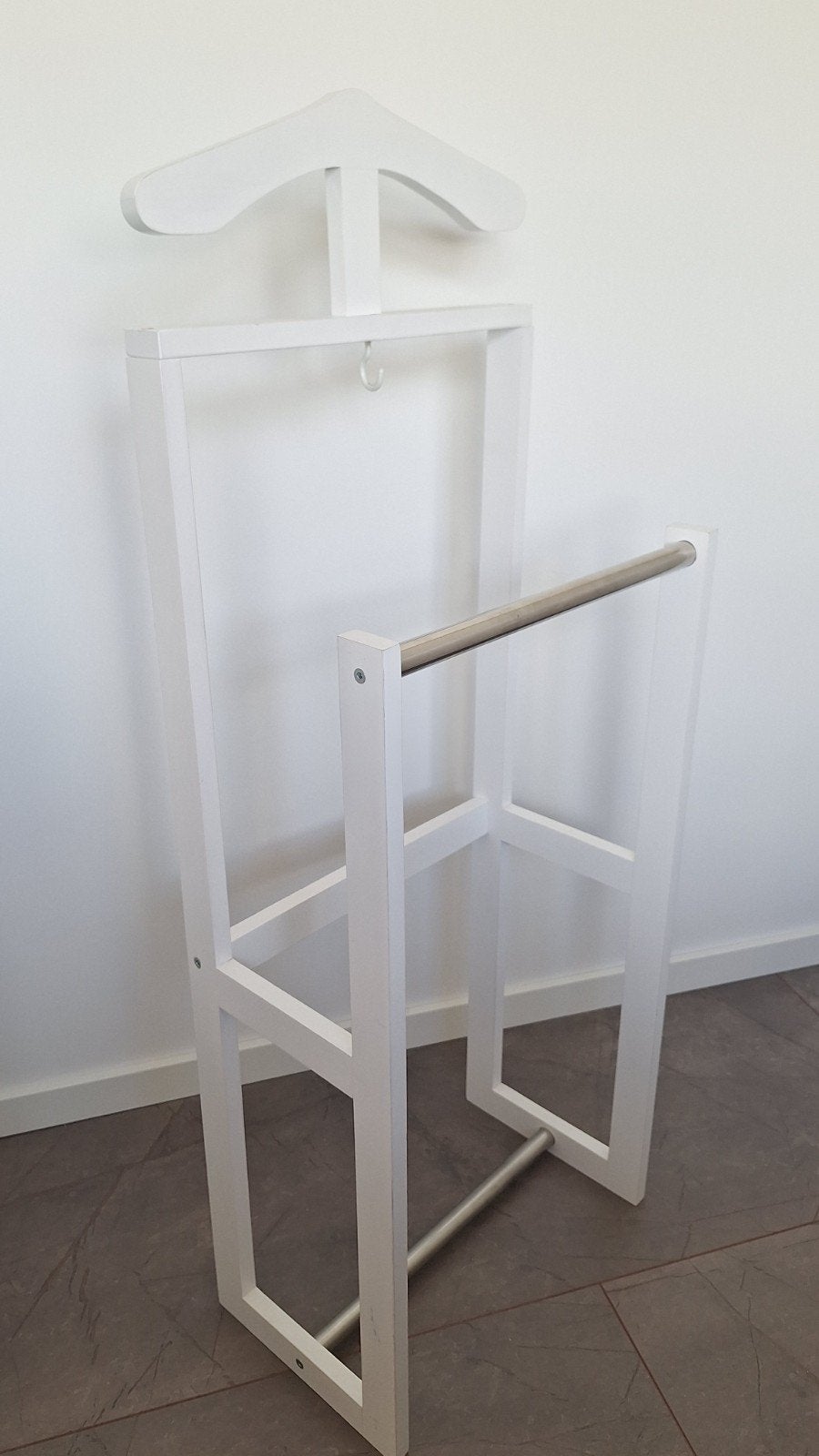 Witte houten dressboy in prima staat, Ophalen, 100 tot 150 cm, Overige typen, Zo goed als nieuw