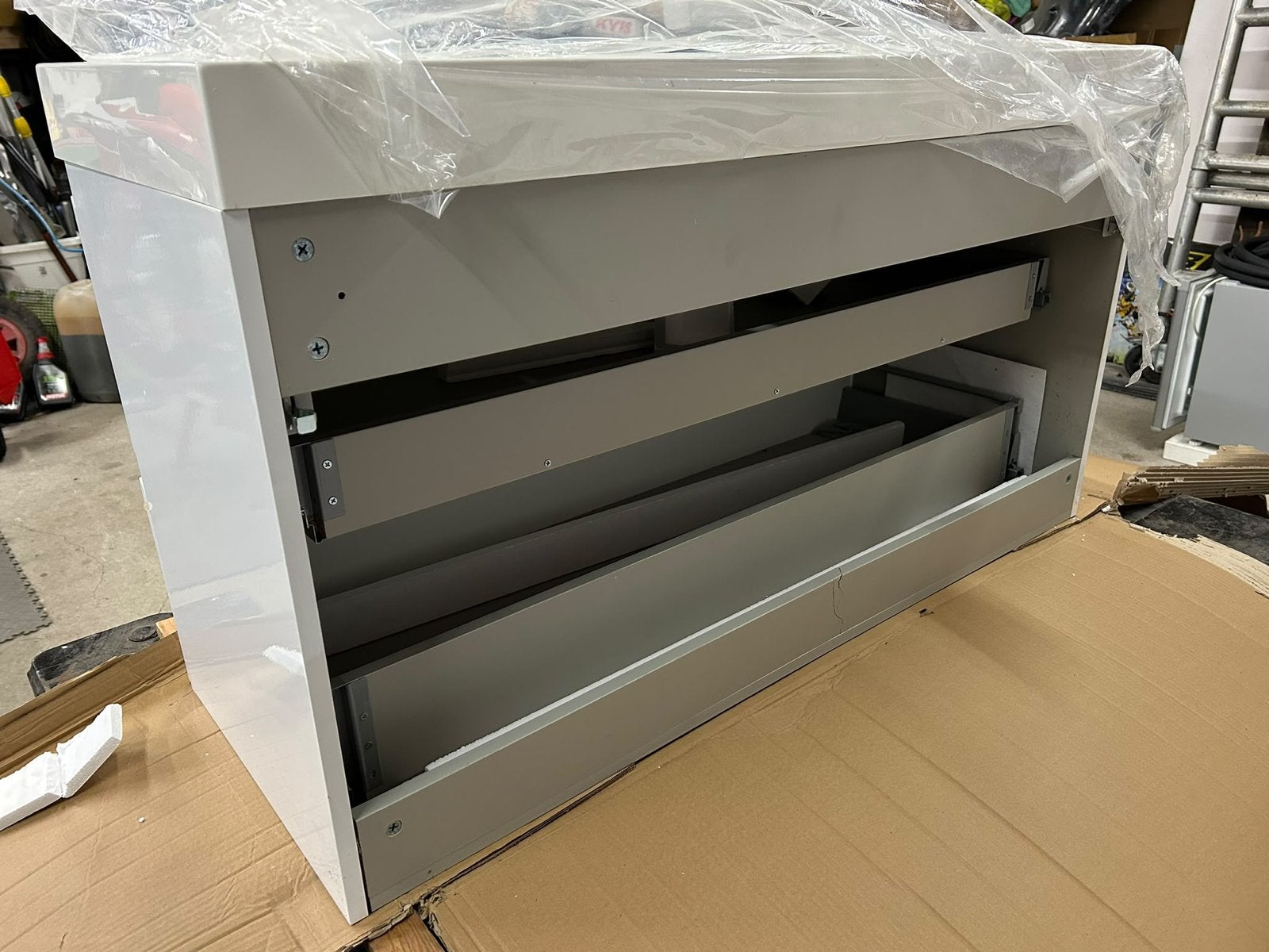 Wastafelonderkast met wasbak compleet, Huis en Inrichting, Ophalen, 100 tot 150 cm, Nieuw, Minder dan 100 cm