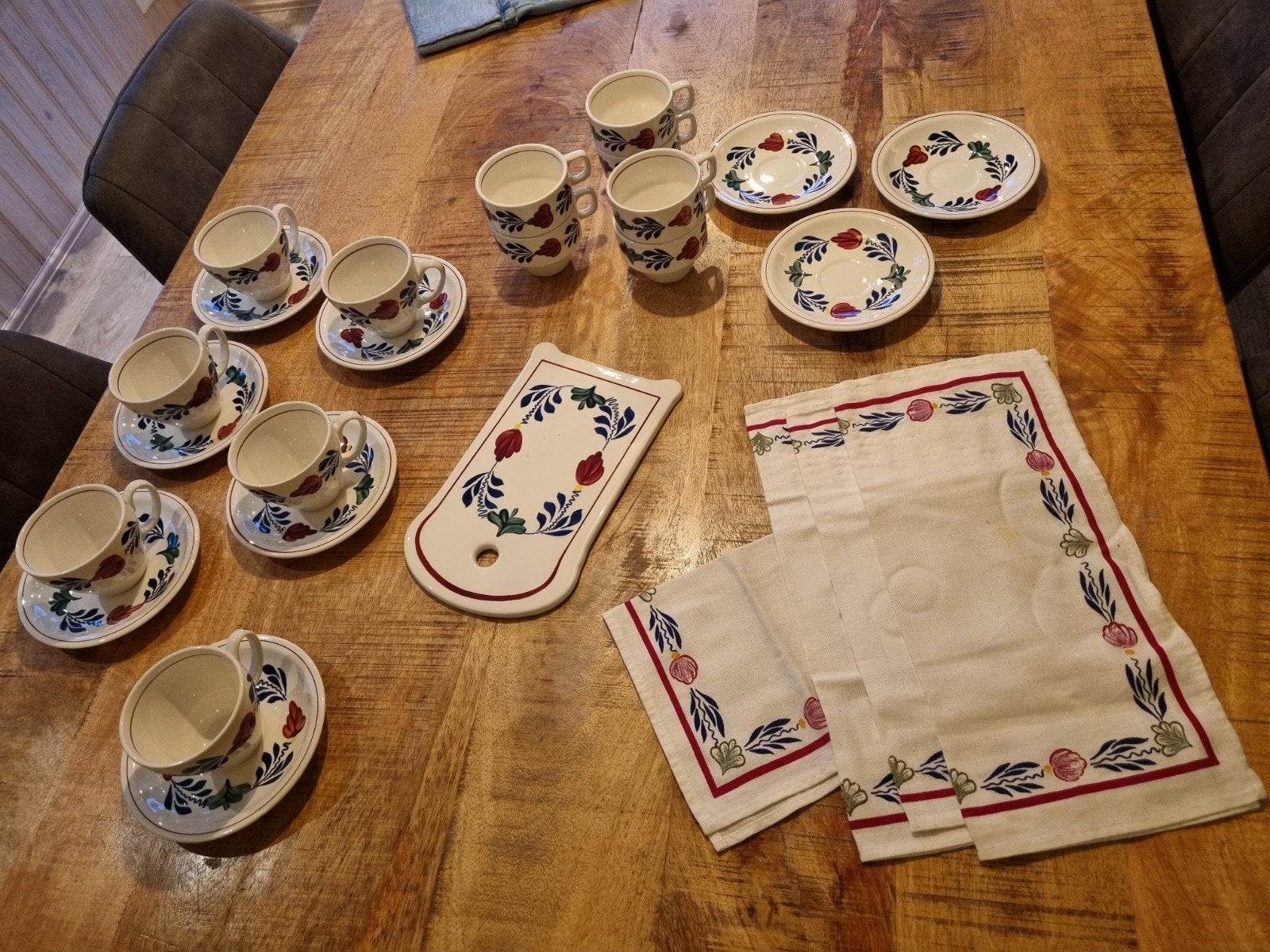 Boerenbont servies, Ophalen of Verzenden
