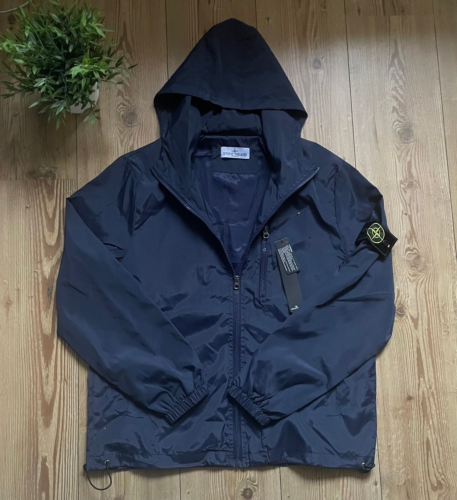 Stone Island Windbreaker- Maat S, Kleding | Heren, Jassen | Zomer, Ophalen of Verzenden, Nieuw, Maat 46 (S) of kleiner, Blauw