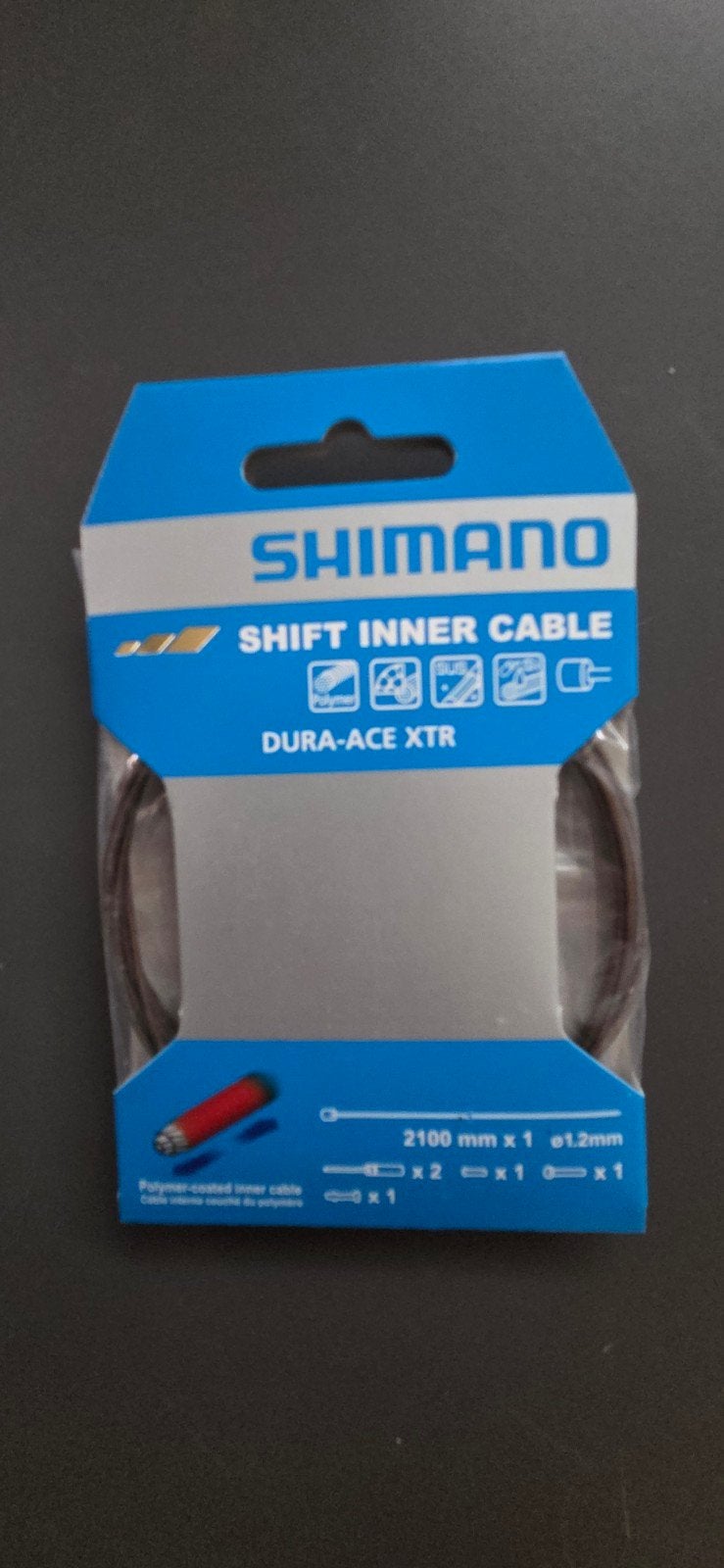 2x Shimano Dura-Ace XTR Shift Inner Cable - Nieuw, Fietsen en Brommers, Fietsonderdelen, Stadsfiets, Ophalen of Verzenden, Derailleur of Ketting