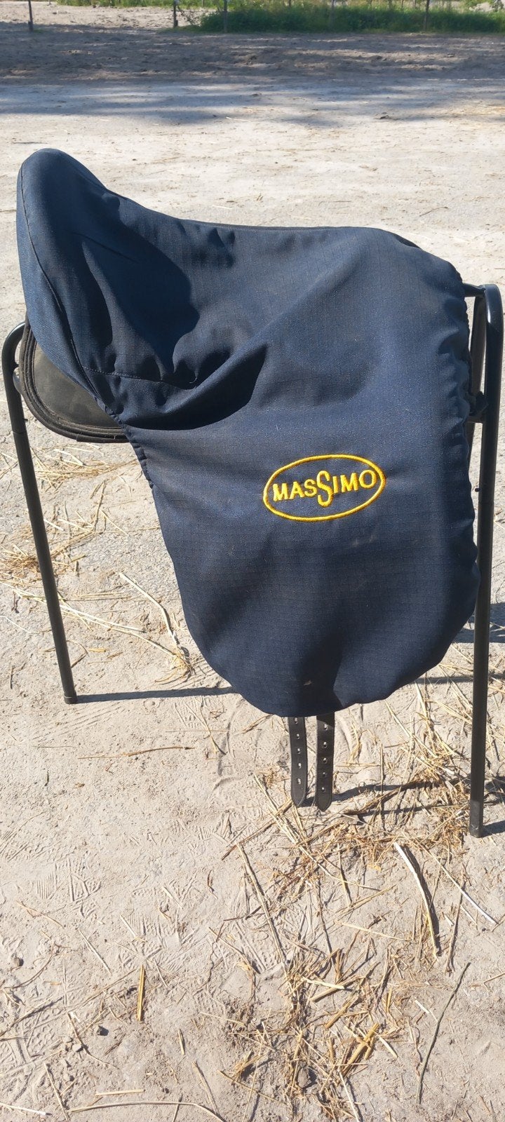 18 inch Massimo zadel, 10x gebruikt, Ophalen, Gebruikt, Dressuur