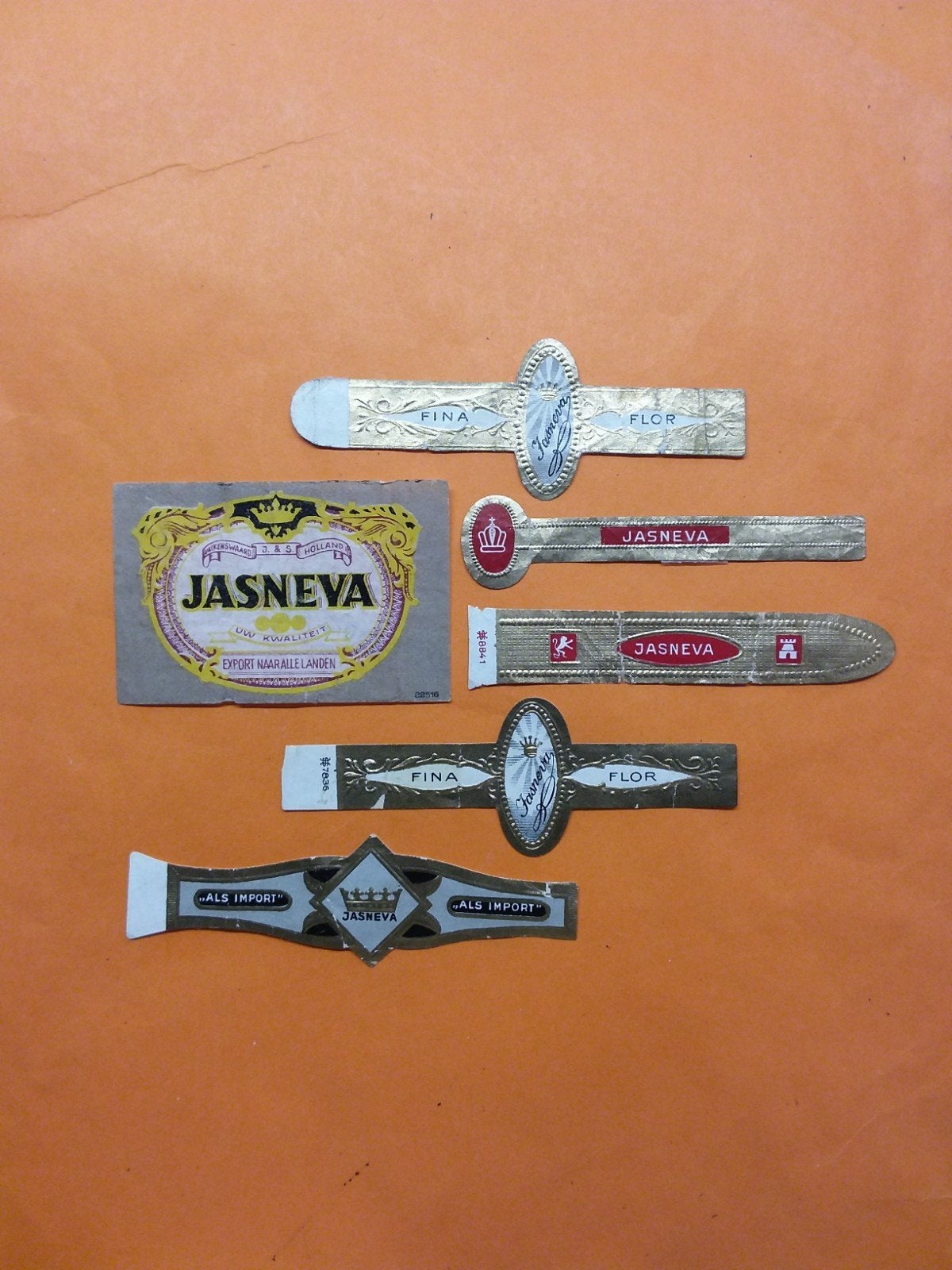 hejobast Sigarenbandjes merken 8, Ophalen of Verzenden, Zo goed als nieuw, Sigarenbandjes