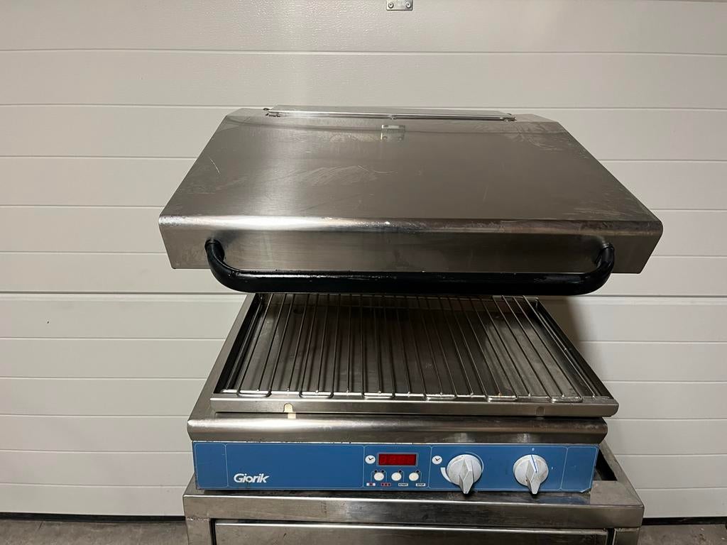 Professionele Gionik Salamander Grill - Horeca Kwaliteit, Ophalen of Verzenden, Gebruikt, Fornuis, Frituur en Grillen