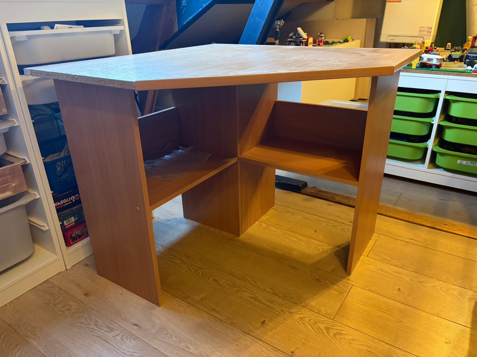 Hoekbureau, Huis en Inrichting, Ophalen, Gebruikt, Hout, Hoekbureau