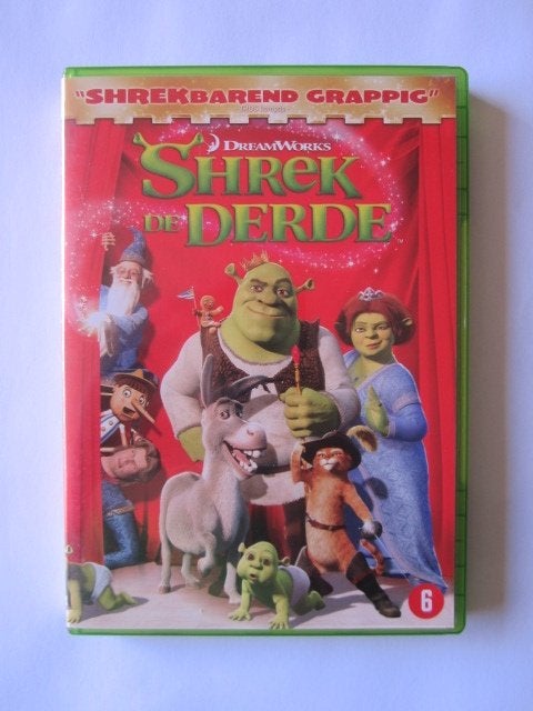 Shrek 3 DVD, Vanaf 6 jaar, Ophalen of Verzenden, Zo goed als nieuw, Amerikaans