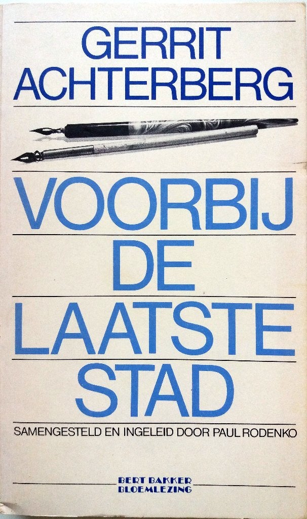 Gerrit Achterberg - Voorbij de laatste stad, Ophalen of Verzenden, Gelezen, Nederland