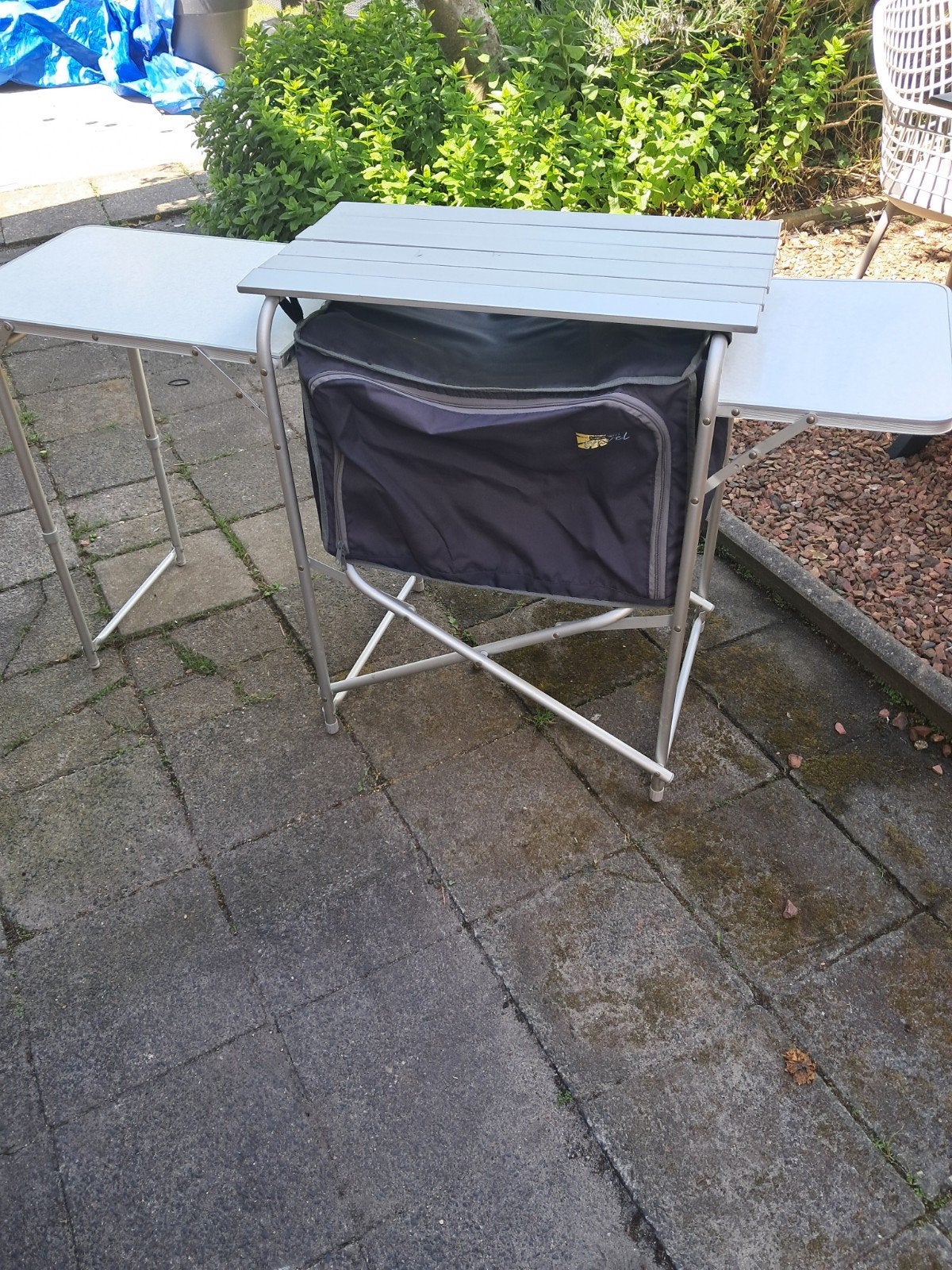 Camping keukenkastje inklapbaar, Caravans en Kamperen, Ophalen, Zo goed als nieuw, Campingstoel