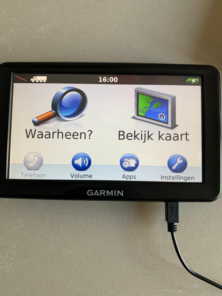 Garmin Dēzl 760 lm vrachtwagen of camper navigatie, Auto diversen, Autonavigatie, Ophalen of Verzenden, Gebruikt