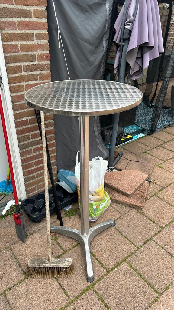Staantafel, Ophalen, Gebruikt, Rechthoekig, 50 tot 100 cm