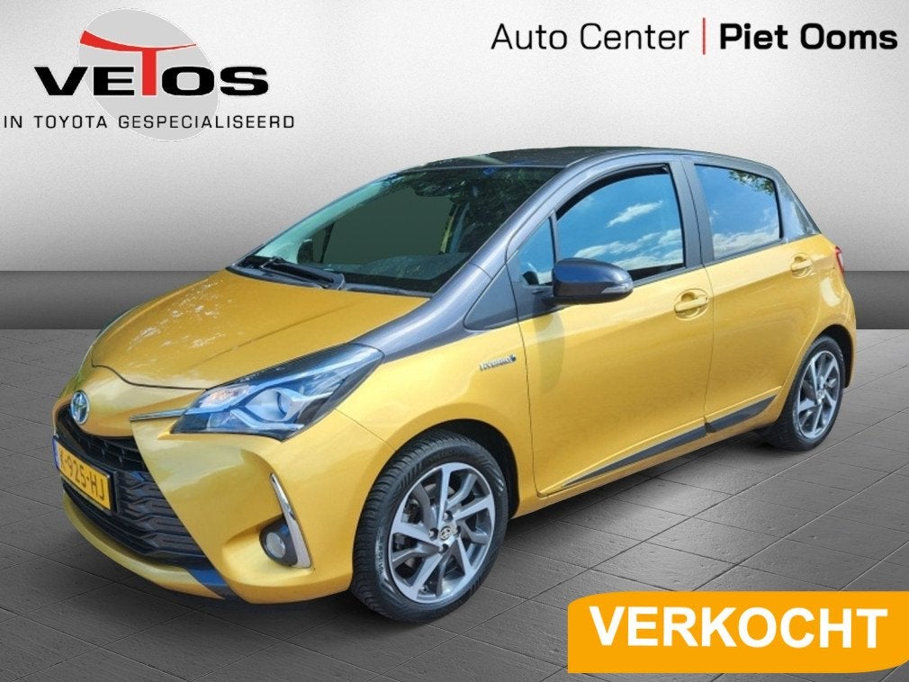 Toyota Yaris 1.5 Hyb. Y20 Gold Ed (bj 2019, automaat), Auto's, Toyota, Te koop, Yaris, ABS, Achteruitrijcamera, Airbags, Airconditioning