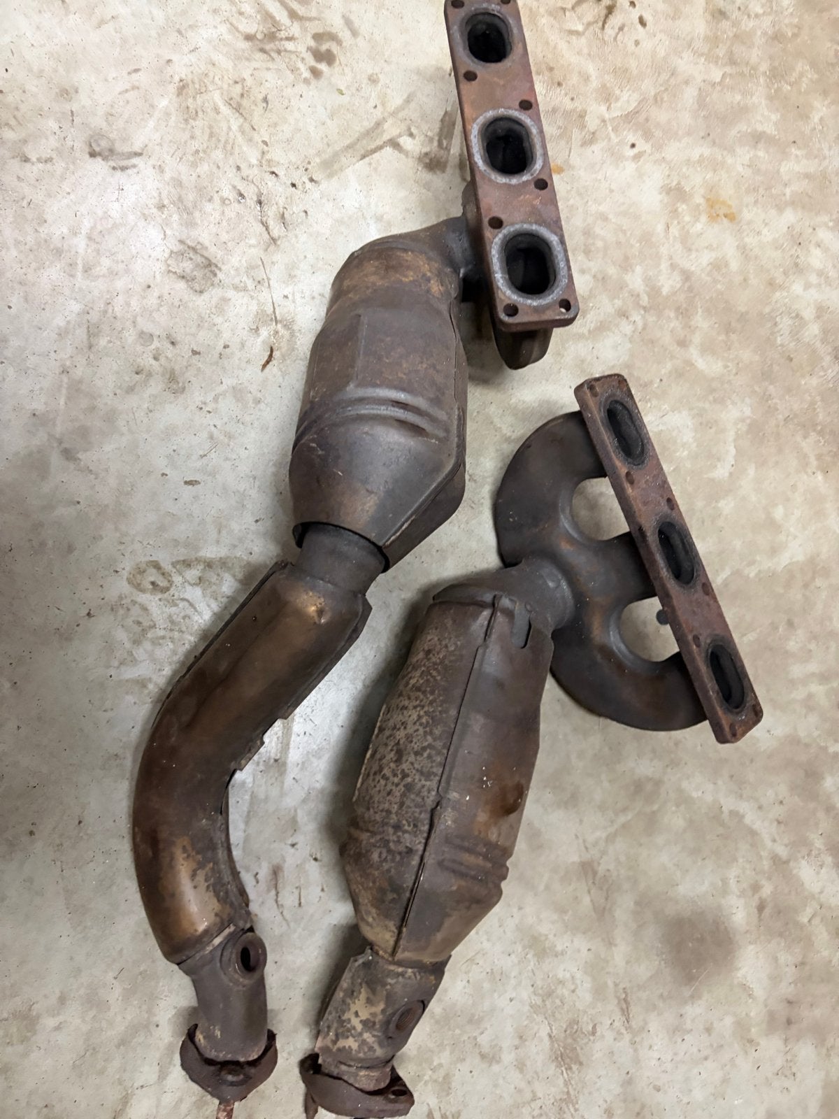 BMW E46 328i Originele Uitlaatspruitstukken, Auto-onderdelen, Ophalen of Verzenden, Gebruikt, BMW