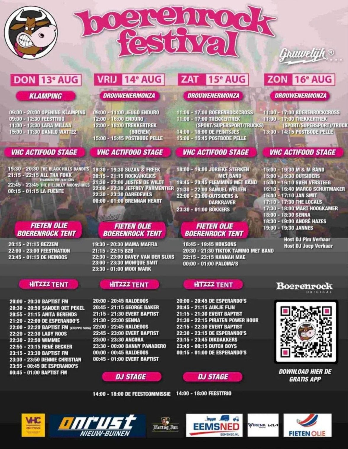 2 kaarten Boerenrock Festival, Twee personen