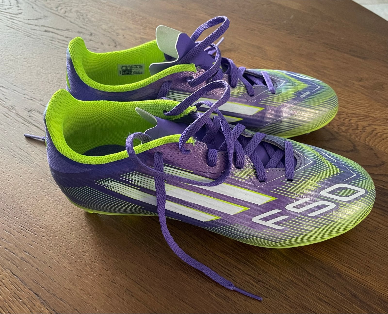 Adidas F50 voetbalschoenen Lamine Yamal - Maat 38 2/3, Maat XS of kleiner, Ophalen of Verzenden, Zo goed als nieuw, Schoenen