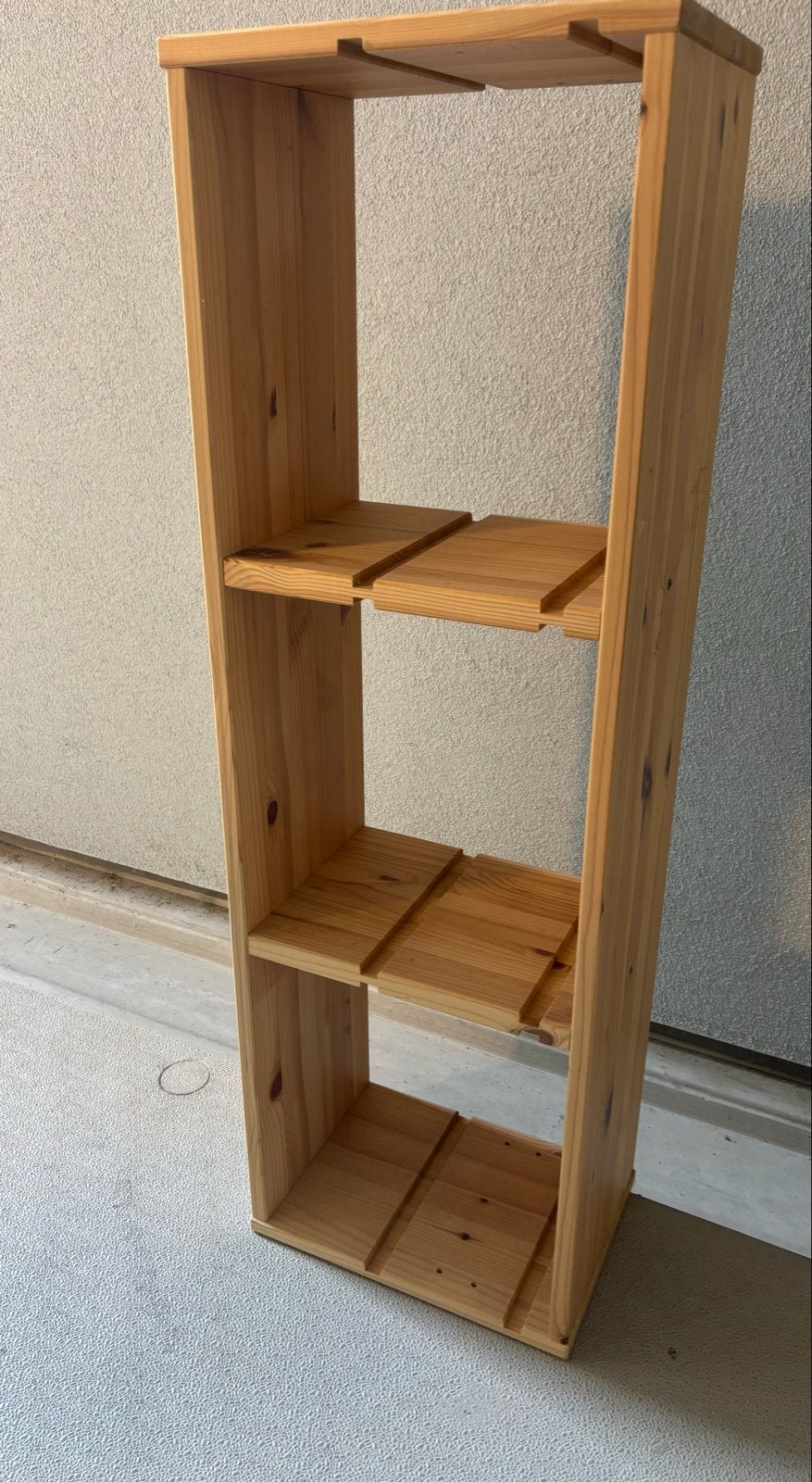 IKEA Trofast horizontale kast - grenenhout, Huis en Inrichting, Kasten | Boekenkasten, Ophalen, Met plank(en), Gebruikt, 50 tot 100 cm