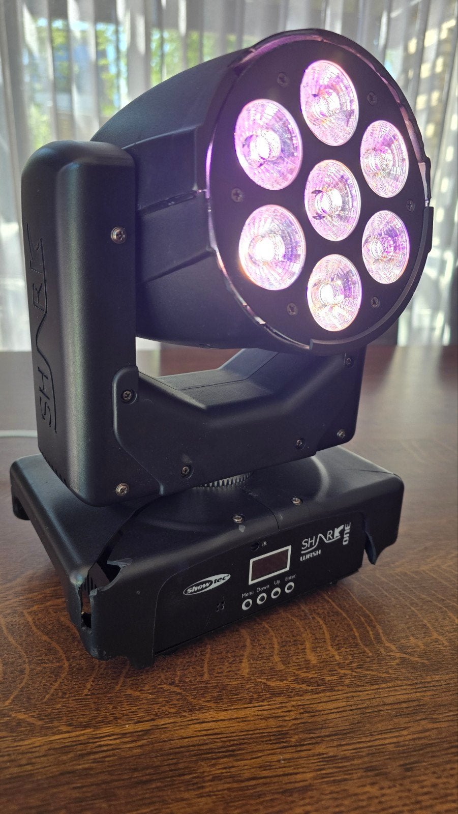 Showtec Shark Wash One Moving Head, Ophalen of Verzenden, Gebruikt