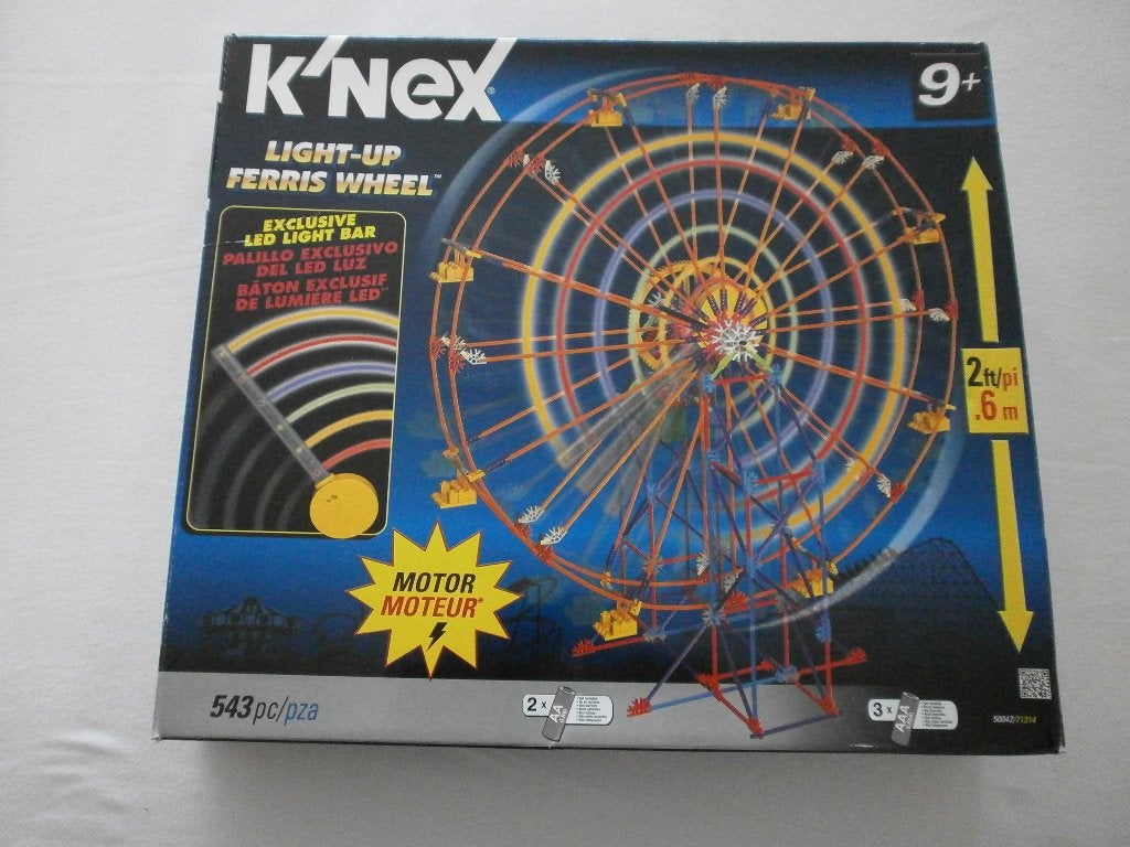 Knex Light--Up Ferris Wheel, Ophalen of Verzenden, Gebruikt, K'nex