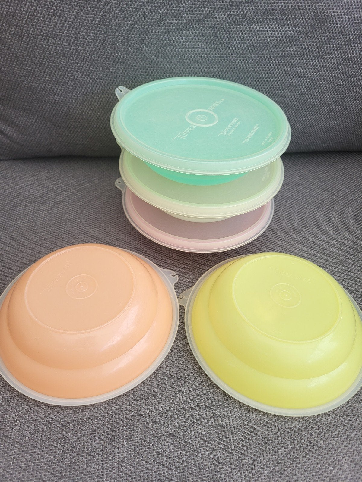 Tupperware set - 5 stuks, Huis en Inrichting, Gebruikt, Overige kleuren, Luchtdicht, Ophalen of Verzenden