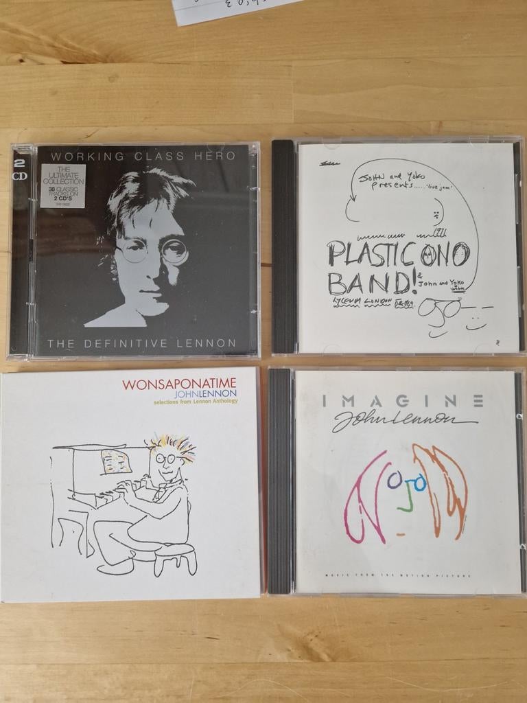 John Lennon 4 CD collectie, Ophalen of Verzenden, 1970 - 1979, Zo goed als nieuw, Boxset