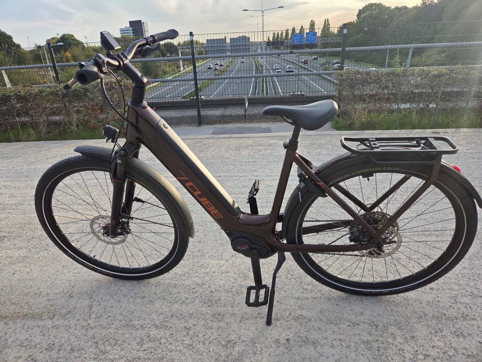 Cube e-bike met Bosch PowerTube 625 accu, Ophalen, Zo goed als nieuw, 50 km per accu of meer, Cube