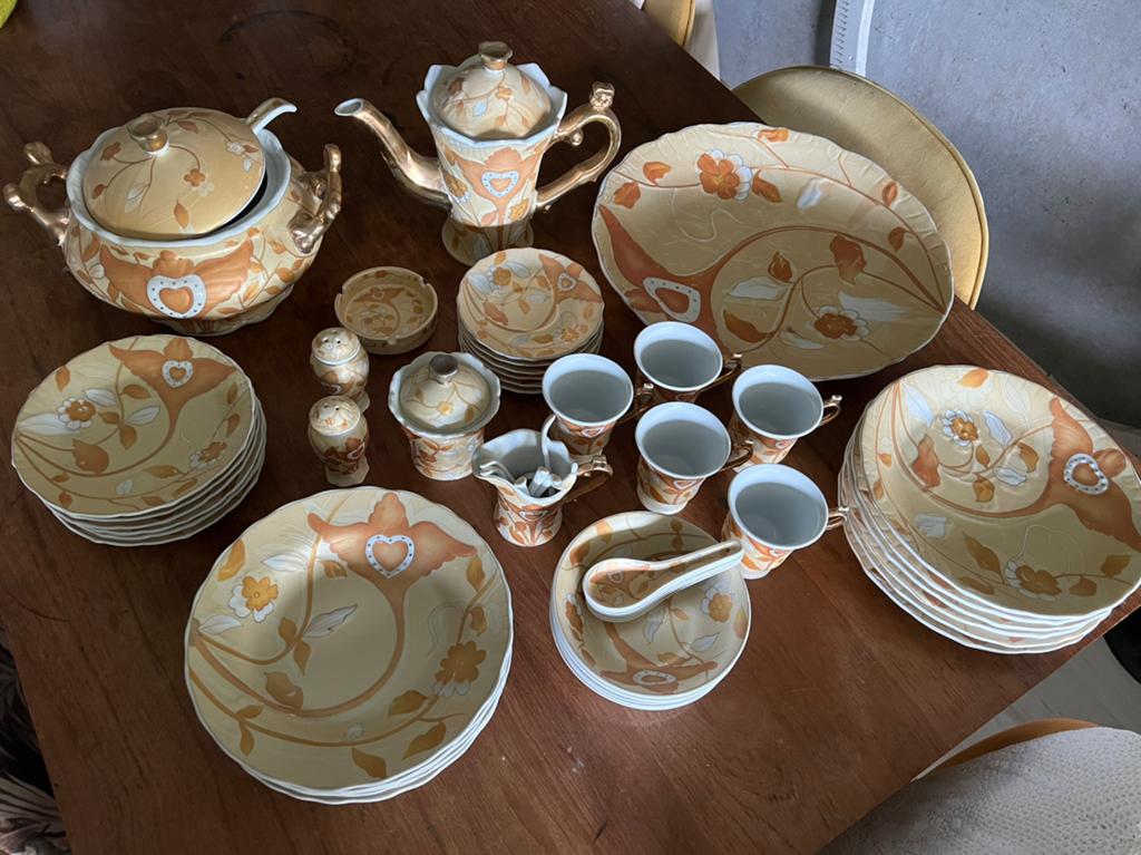 Japans servies Yamasen Gold Plated, Ophalen