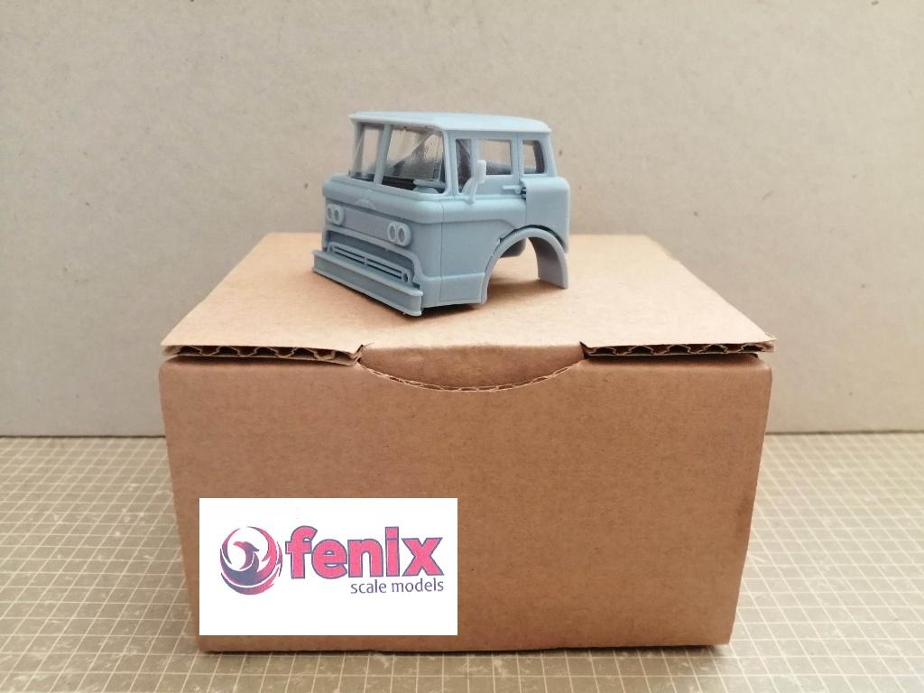 Fenix Scale Models mack N61 cabine kit, Ophalen of Verzenden, Nieuw, Bus of Vrachtwagen, Overige merken