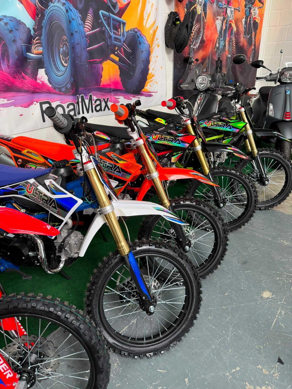 🔥Ultra Motocross🔥Racing Crosser 125cc E-Start Pro 95km/h, Nieuw, 4 versnellingen, 125 cc, Ophalen of Verzenden