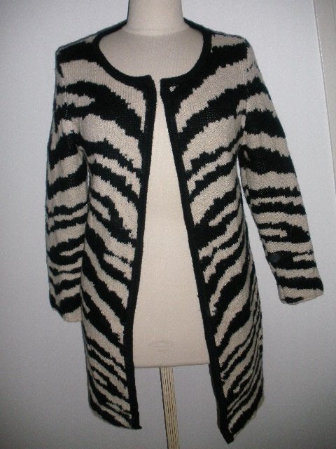 MJA vest zwart ecru maat M - nieuw -, Kleding | Dames, Truien en Vesten, MJA, Ophalen of Verzenden, Nieuw, Zwart