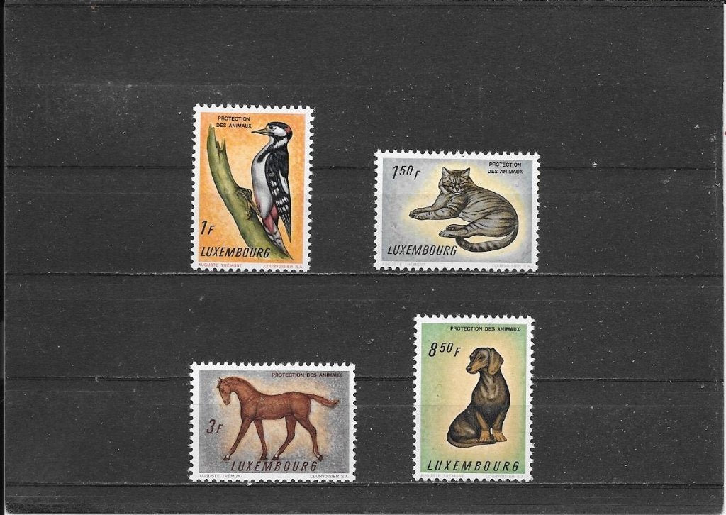 Luxemburg dierenbescherming (2), Ophalen of Verzenden, Luxemburg, Postfris