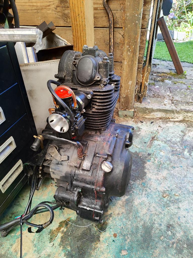 125 cc motorblok ( TW ), Motoren, Ophalen of Verzenden, Gebruikt